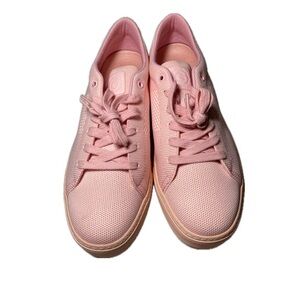Greats Brooklyn Royale Woven Pink Women's Lo Top Sneakers Size 9 Made in Italy